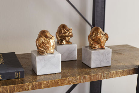 Mouse Statue (Set of 3)