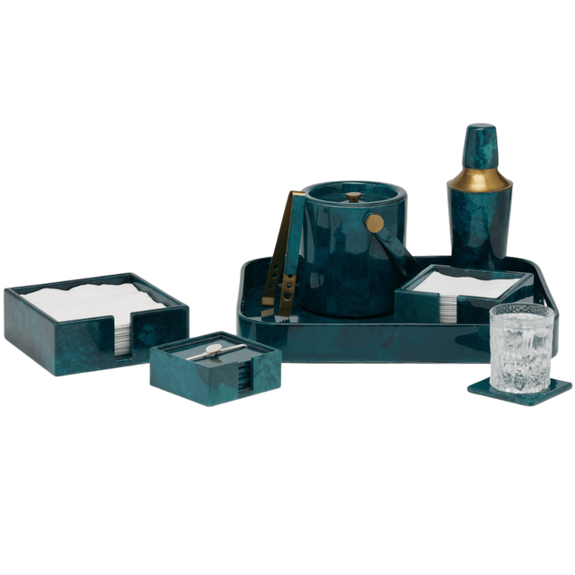 Nelson Blue Gloss Bar Collection Drinkware