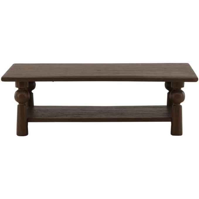 Nethan Rectangle Coffee Table Coffee Tables DOV46031-BRWN-50