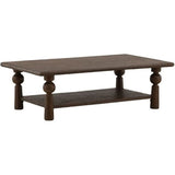 Nethan Rectangle Coffee Table Coffee Tables DOV46031-BRWN-50