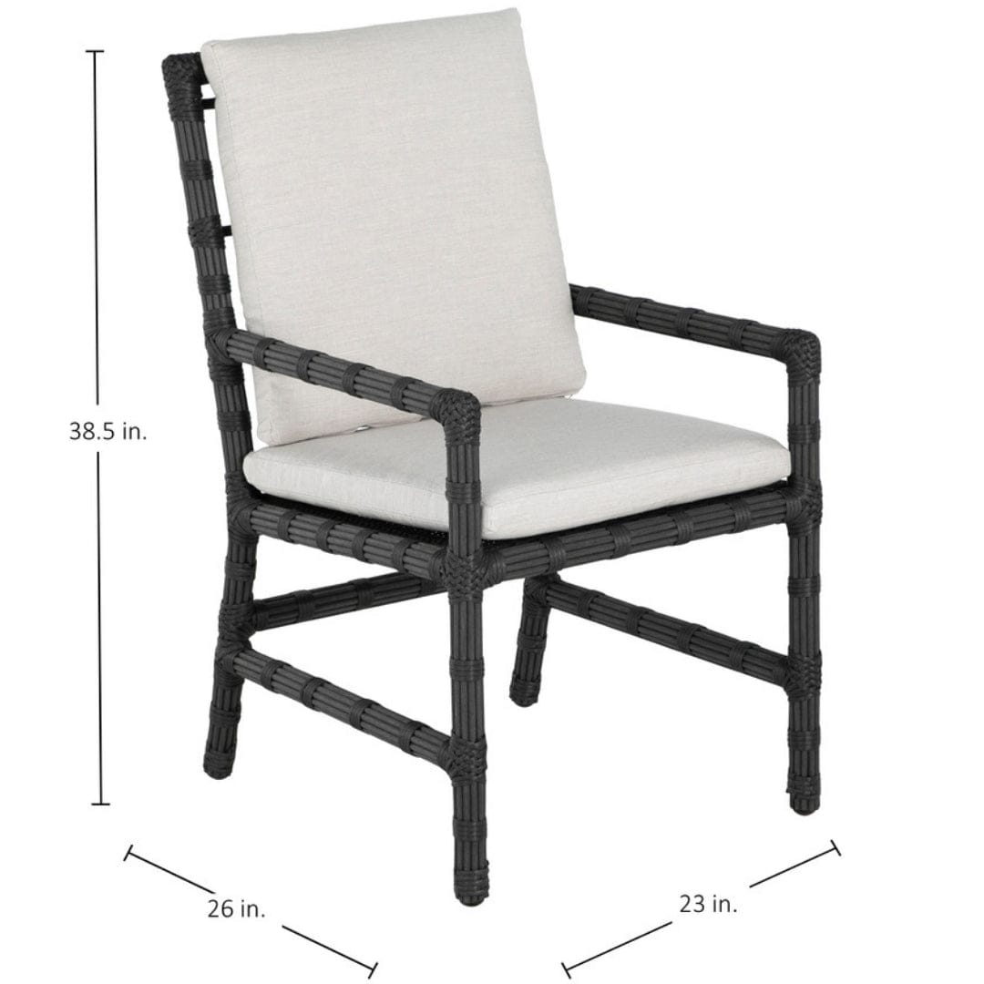 Newport Arm Chair Outdoor Dining Chairs + Benches