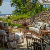 Newport Ottoman Outdoor Ottomans + Stools