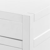 Newton Large 8 Drawer Dresser - White Dresser NTN-225-09