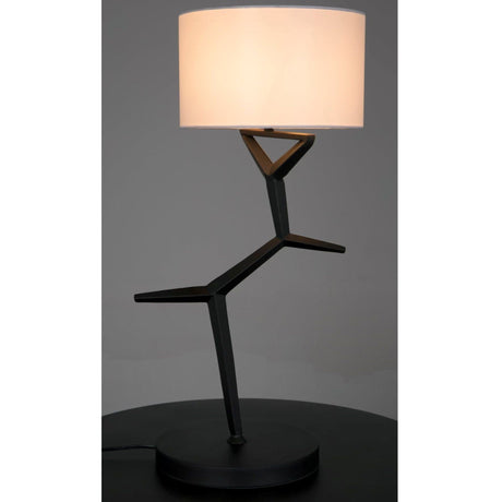 Noir Arizona Lamp w/Shade Lamps noir-LAMP790SH