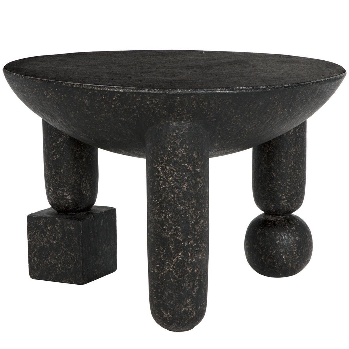Noir Delfi Side Table Accent & Side Tables