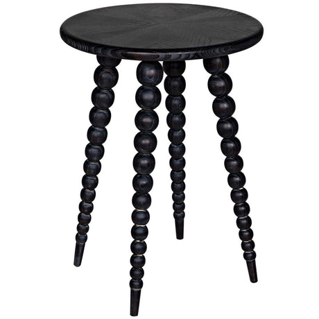 Noir Rebbeca Side Table Accent & Side Tables