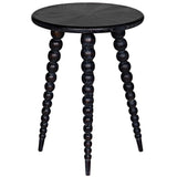 Noir Rebbeca Side Table Accent & Side Tables