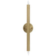Noir Straight Sconce Sconces Noir LAMP511MB-store