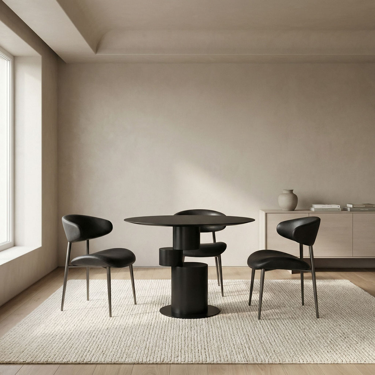 Nola Dining Table Dining Tables GTAB5005MTB 00842449137813