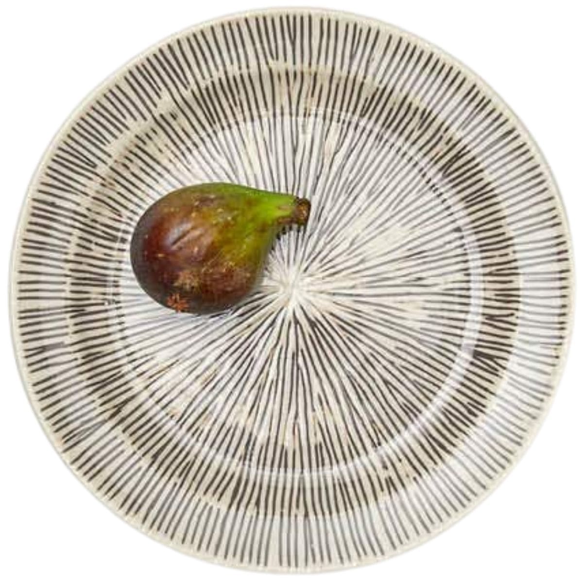 Nolan Black/Cream Dinnerware Collection (Pack of 4) Dinnerware BP000280 08415971009433