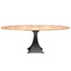 Noor Oval Dining Table Dining Tables FURNOOR7242BZ-OA