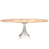 Noor Oval Dining Table Dining Tables FURNOOR7242SL-OA