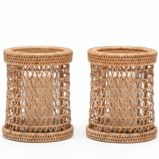 Norwich Hurricane (Set of 2) Candle Holders 06NORW-NT-SMHC