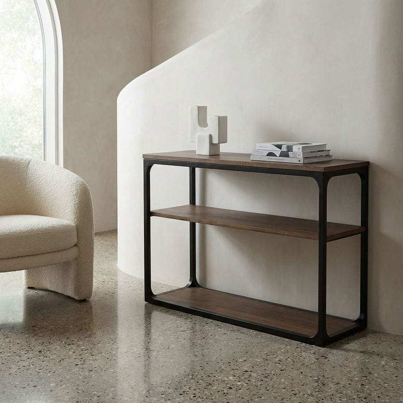 Novie Console Bookcases, Tall Cabinets + Shelving