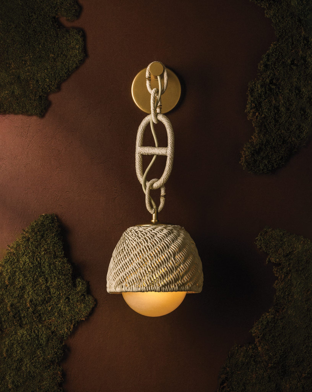 Noz Nozawa Piasu Wall Sconce Sconces 576-01-CPL 197292169567