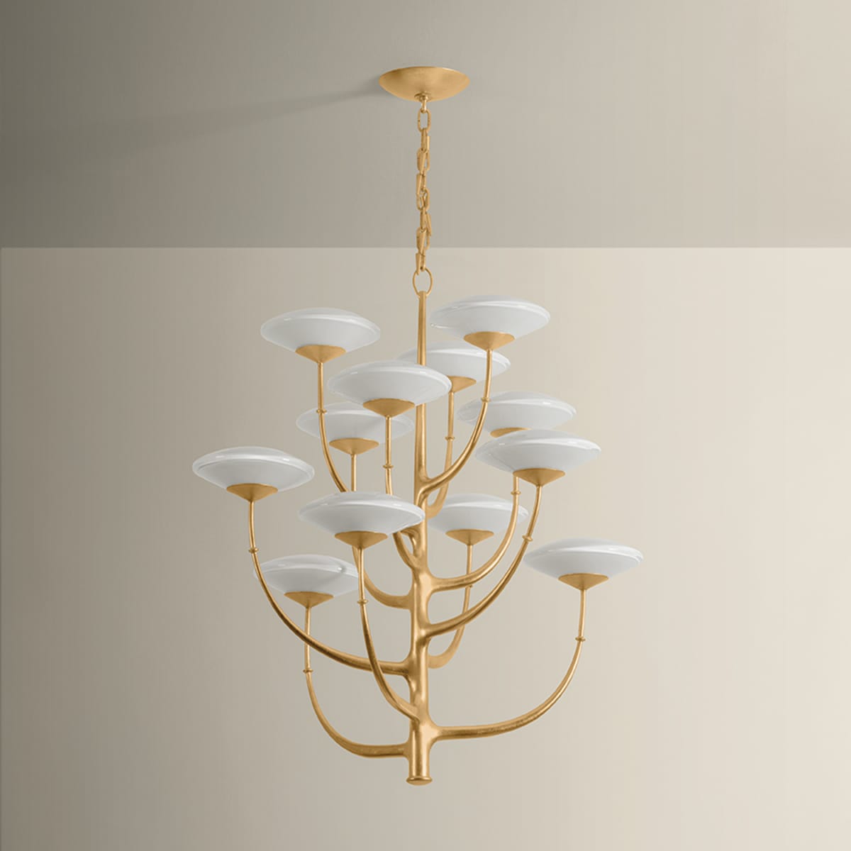 Noz Nozawa Pluro Chandelier Chandeliers