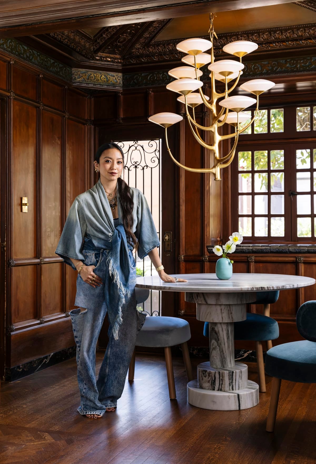 Noz Nozawa Pluro Chandelier Chandeliers