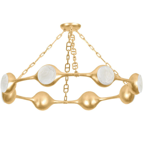 Noz Nozawa Riviere Chandelier Chandeliers 465-40-VGL