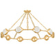 Noz Nozawa Riviere Chandelier Chandeliers 465-52-VGL