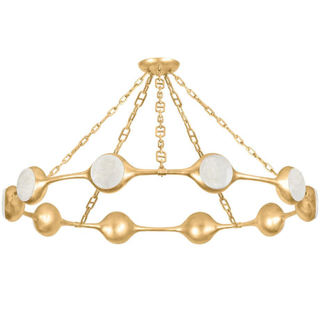 Noz Nozawa Riviere Chandelier Chandeliers 465-52-VGL