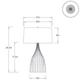 Nyla Lamp Table + Desk Lamps PTE16-934