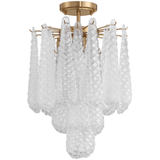 Ollie Semi Flush Flush Mount OLL-6004-AG-CL_CEILING 633779100406