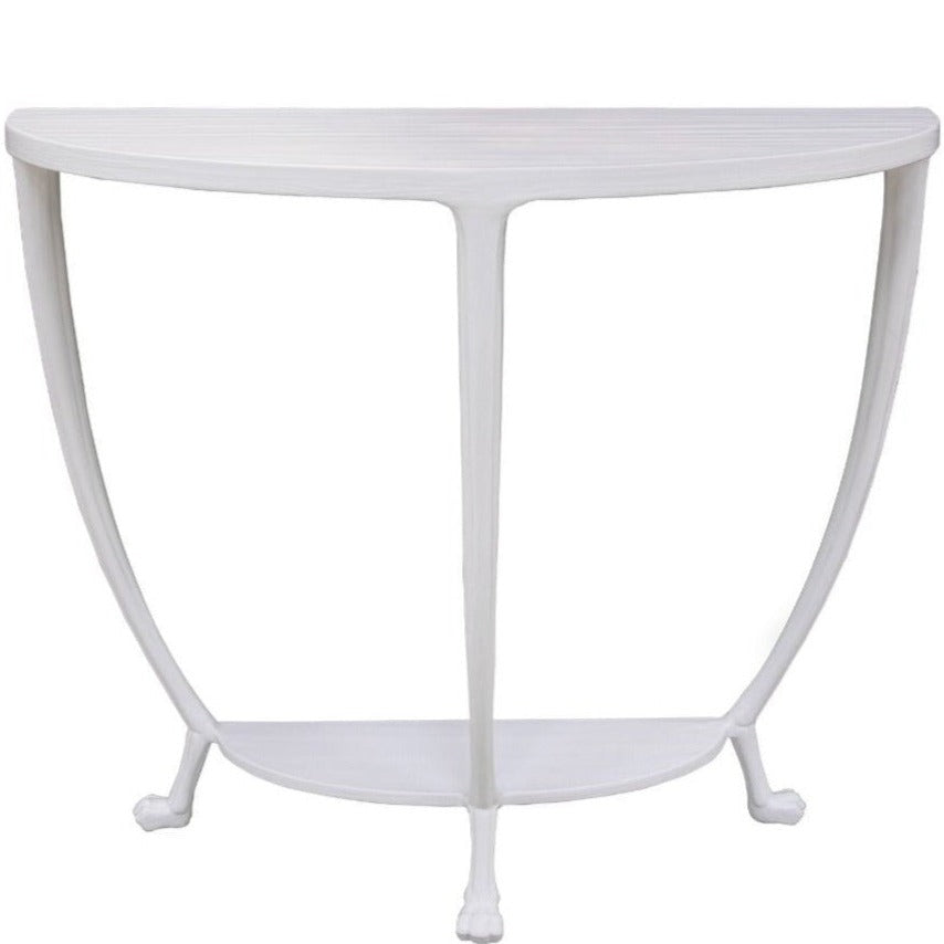 Oly Studio Vixen Half Round Table Meadow Blu