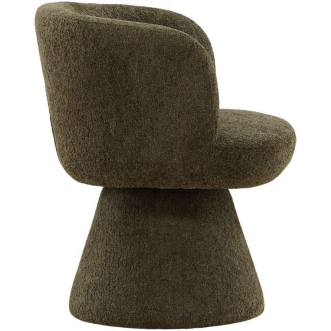 Omaira Swivel Dining Chair Dining Chairs + Benches DOV34101-GREN