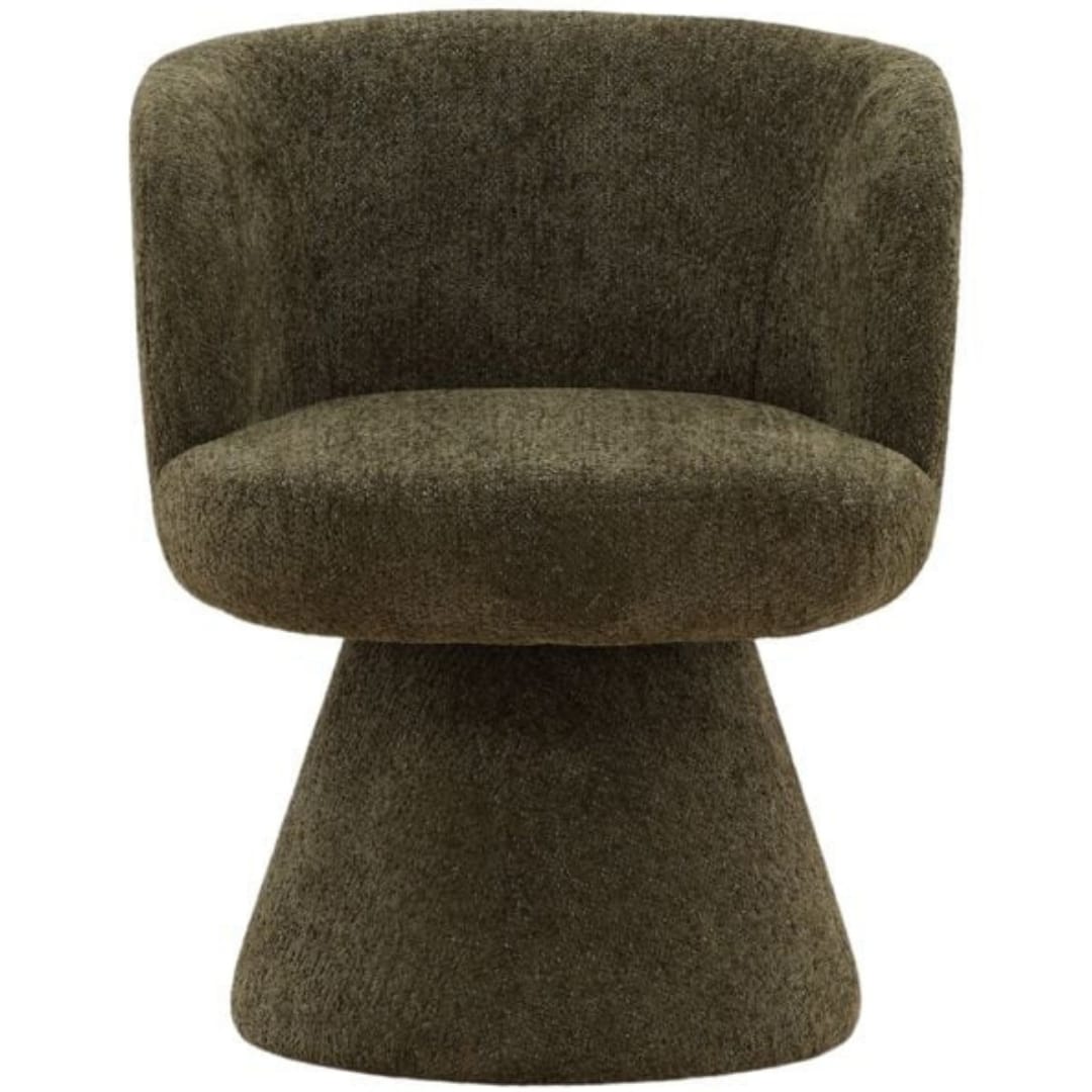Omaira Swivel Dining Chair Dining Chairs + Benches DOV34101-GREN