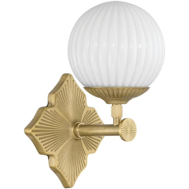 Orly 1-Light Sconce Sconces ORY-1001-AG-WH 633779101670