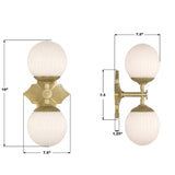 Orly 2-Light Sconce Sconces