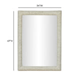 Orpheus Rectangular Wall Mirror Rectangle + Square Mirrors TOV-C18952 793580646415