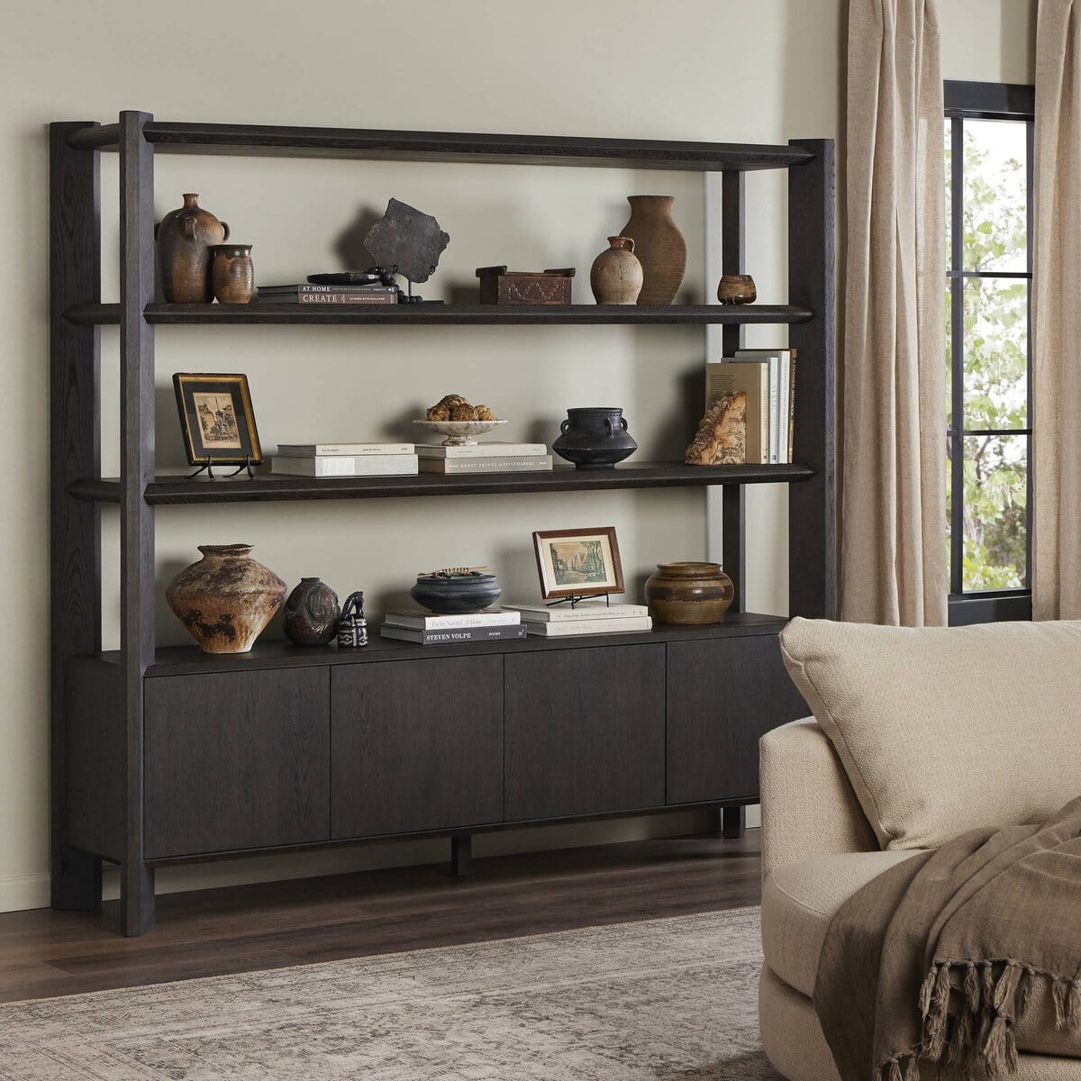 Orwin Wide Bookshelf Shelving 245453-001 801542991661