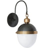 Otis Sconce - Blackened Brass & Natural Brass Wall Lighting 15-1056BBNB 844717027741