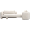 Overlap Bedroom Chaise Beds + Headboards UPH-425V-072-B 662896061956