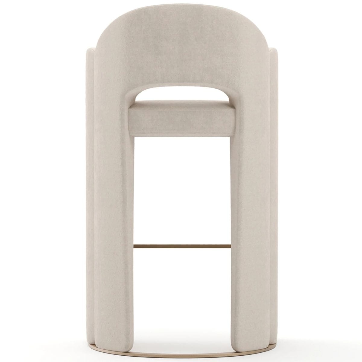 Overlap Counter + Bar Stool Bar + Counter Stools