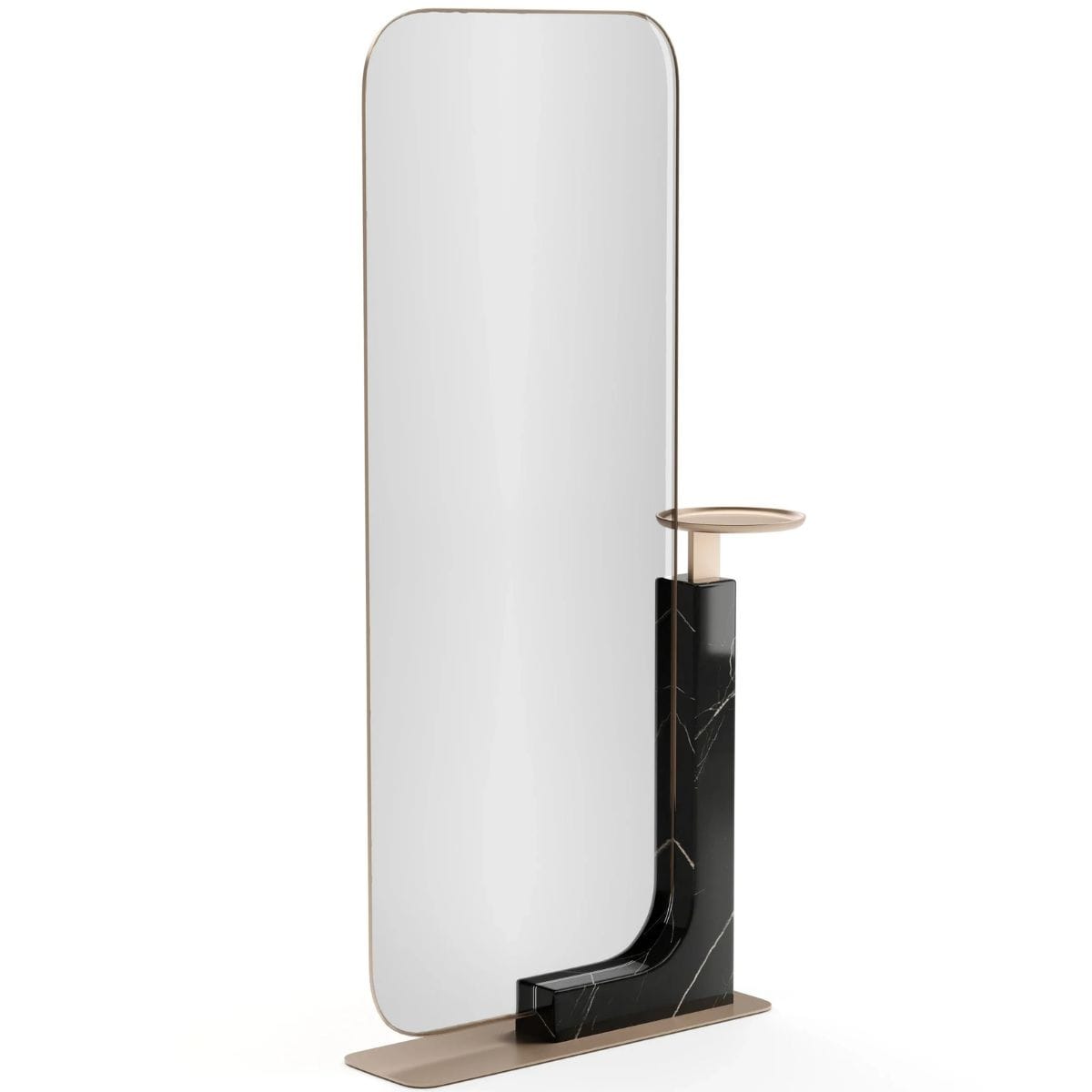 Overlap Floor Mirror Floor