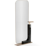 Overlap Floor Mirror Floor