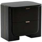 Overlap Nightstand Nightstands + Bedside Tables