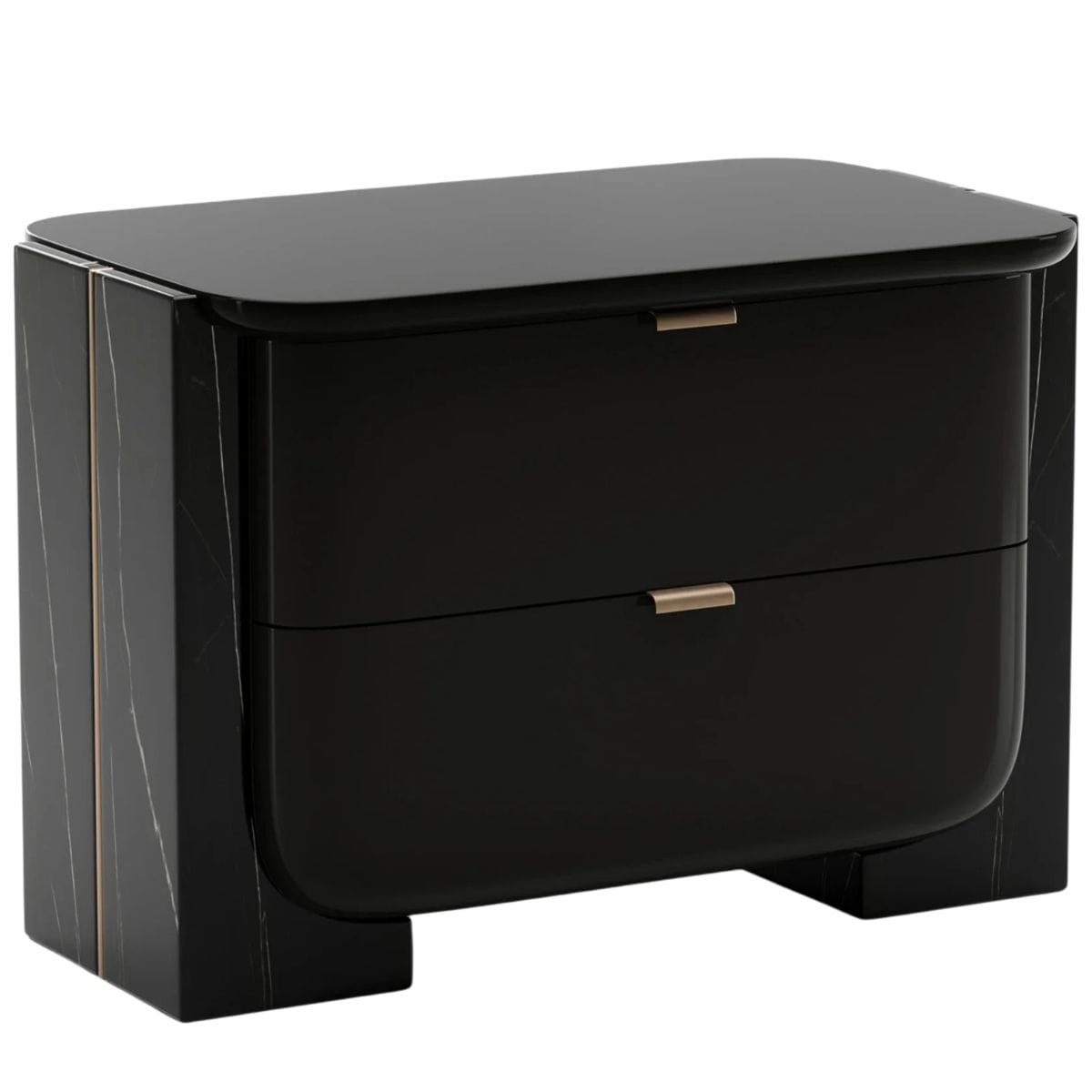 Overlap Nightstand Nightstands + Bedside Tables