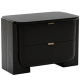 Overlap Nightstand Nightstands + Bedside Tables
