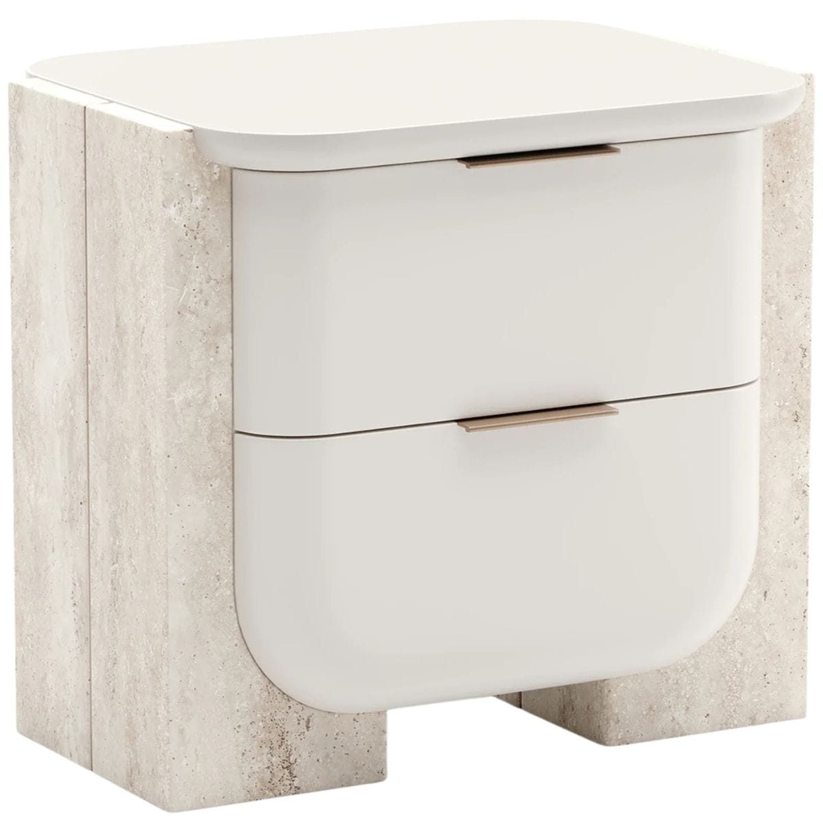 Overlap Nightstand Nightstands + Bedside Tables