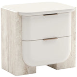 Overlap Nightstand Nightstands + Bedside Tables