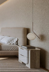 Overlap Nightstand Nightstands + Bedside Tables