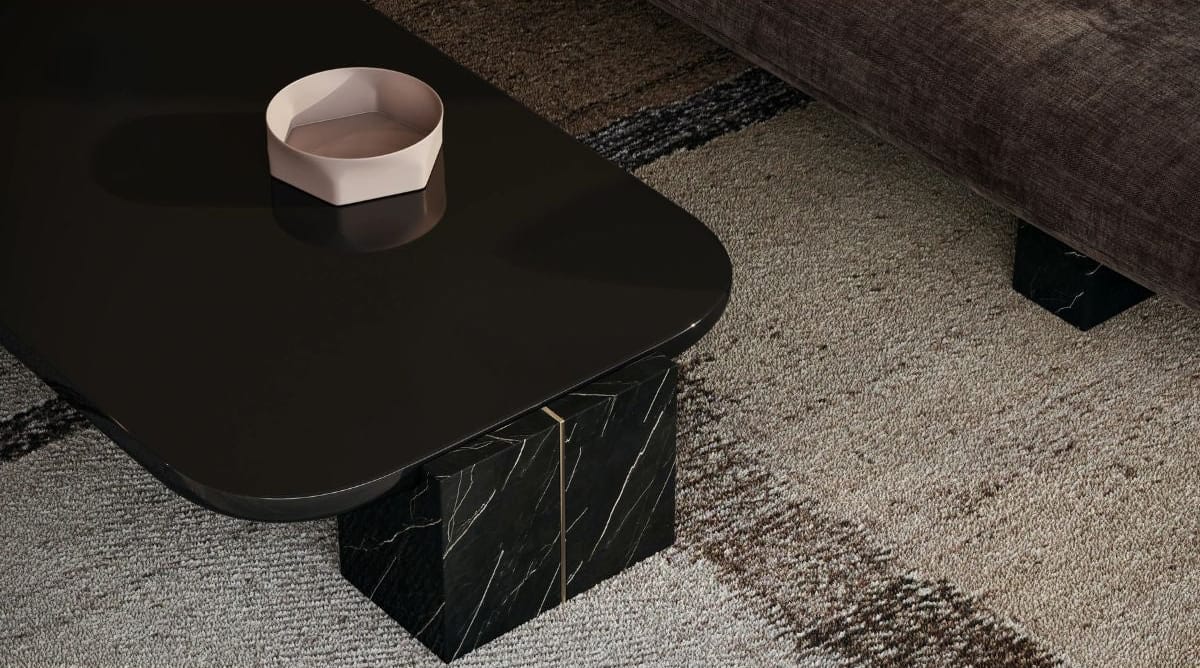 Overlap Rectangular Cocktail Table Coffee Tables