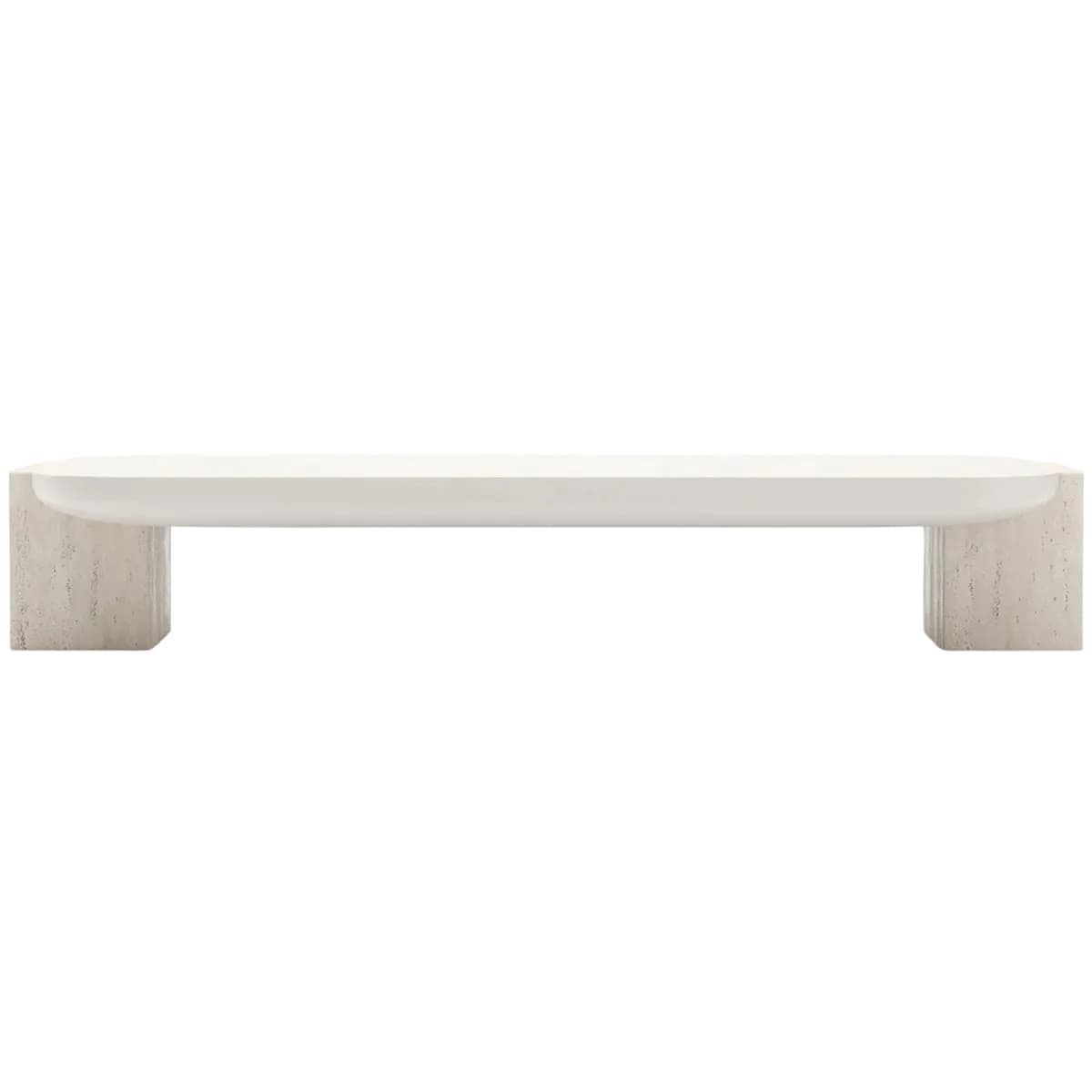 Overlap Rectangular Cocktail Table Coffee Tables CLA-425V-4026 662896060874