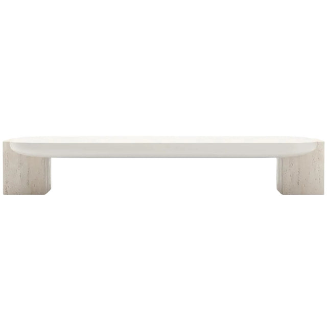 Overlap Rectangular Cocktail Table Coffee Tables CLA-425V-4026 662896060874