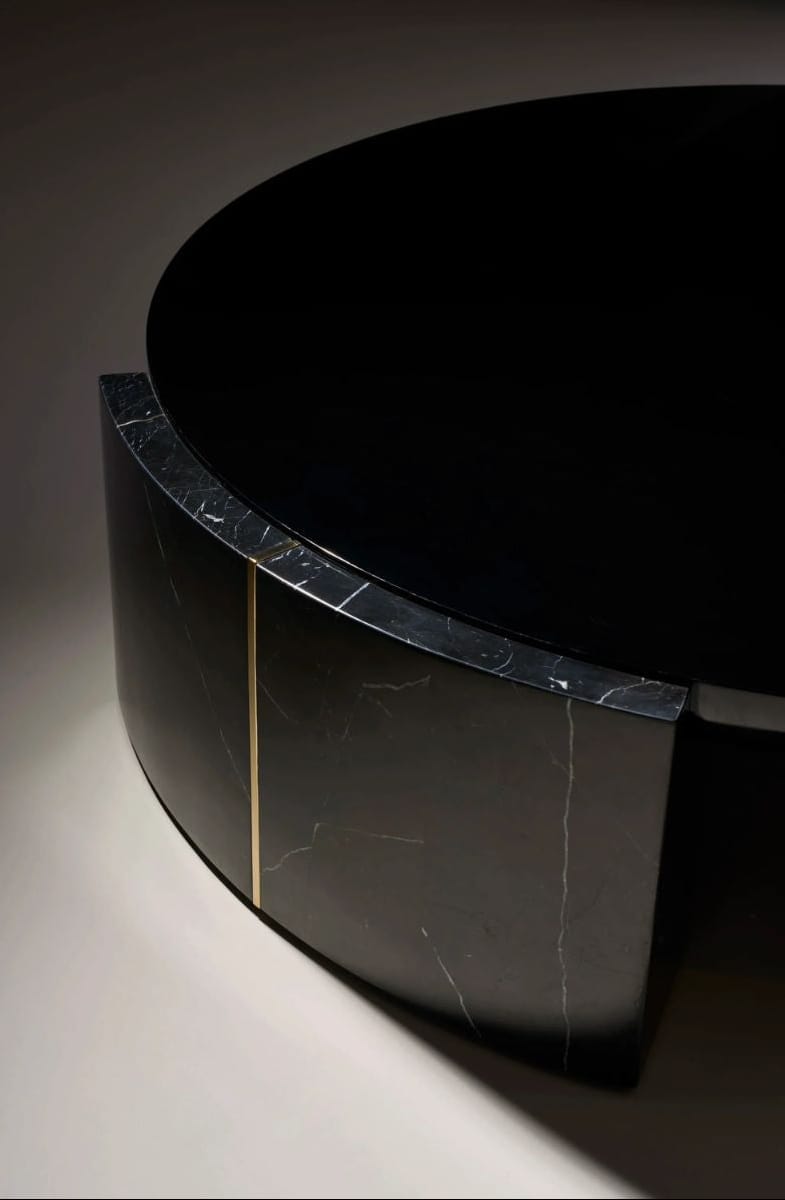 Overlap Round Cocktail Table Coffee Tables