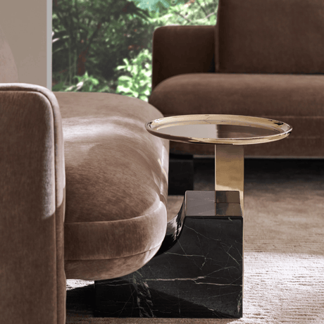 Overlap Sectional Accent Table Side Tables