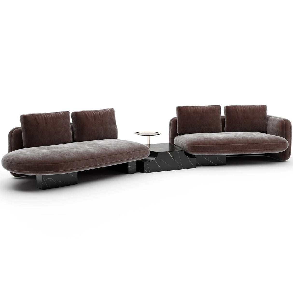 Overlap Sectional Sofas + Sectionals